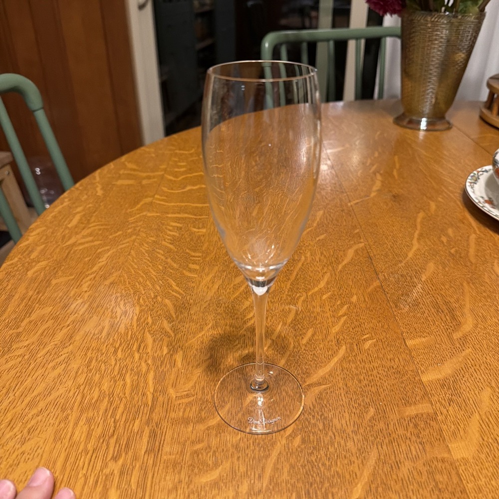 Dom Perignon Champagne Flute Glass Excellent